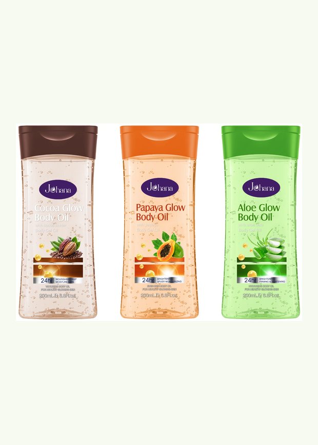 Body Oil packaging