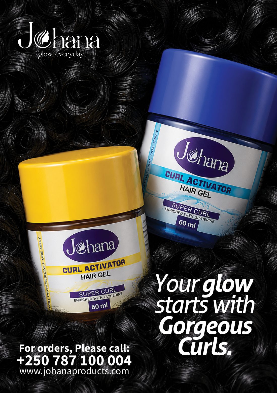 Curl Activator Hair Gel — Your glow starts with gorgeous curls.